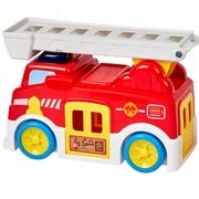 Gaisrinės mašina su papildomom mašinom Rescue Vehicle