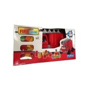 Fire truck with 30 building blocks