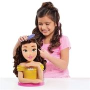 Galva šukuosenom darti Disney Princess Belle Deluxe Styling Head