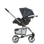 Hauck - Travelsystem California Trio Set, Melange Charcoal