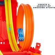 Hot Wheels Track Builder Unlimited Fuel Can Stunt Box and Vehicle