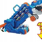 Hot Wheels Ultimate T-rex Transporter Set Transformer T-Rex HNG50