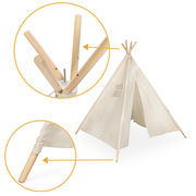 Indėniškas namelis palapinė vaikams Tipi Wigwam 135cm (KX5187)