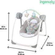 Ingenuity supynės Comfort 2 Go Portable Fanciful Forest
