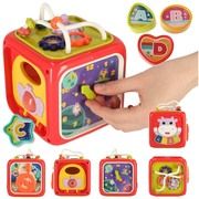 Interactive montessori cube-sorter Active cube Box