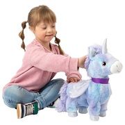 Fluffy Puppies Walking and Dancing Unicorn Toy