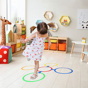 Class Game Colored Hoops 10 Circles and Connectors