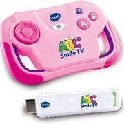 Konsolė VTech ABC Smile TV Pink - Wireless Learning Console with HDMI Stick