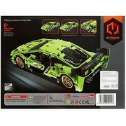Constructor iM Master Mechanical green super car with pull mechanism (457 parts)
