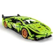 Constructor iM Master Mechanical green super car with pull mechanism (457 parts)