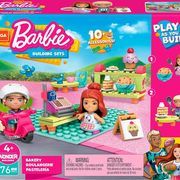 Constructor MEGA Barbie Bakery Building Set 76 parts