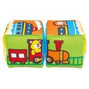 Ks Kids Match Blocks transporto priemonės Prekės KA10756 minkšti kubeliai