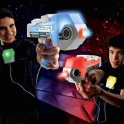 Laser X Revolution Double Blaster Pack dviejų žaidėjų lazerinių šautuvų rinkinys