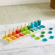 Squirrel Play Wooden Counting Stacking Set