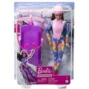 Lėlė barbie su rogutėmis Mattel - Barbie and Her Sledge