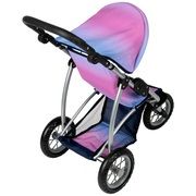 Lėlės vežimėlis Chloe Puppen Jogger pink/blau