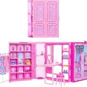 Lėlių drabužių spinta, su priedais Mattel Barbie Dream Closet HXD59