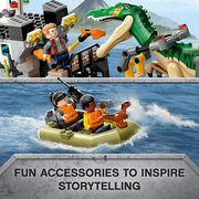 LEGO 76942 JURASSIC WORLD Dinozauro barionikso pabėgimas laivu
