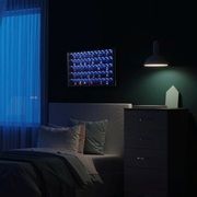 Lego figūrėlių dėžė su LED šviesa 5-Level Minifigurine Display Case with LED Lights