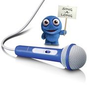 Lenco SCD-625 player CD-Player radio, microphone, Bluetooth blue
