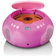 Lenco SCD-625 player CD-Player radio, microphone, Bluetooth pink