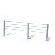 Lovos apsauga REER Bed Barrier Adjustable Grey