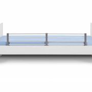 Lovos apsauga REER Bed Barrier Adjustable Grey