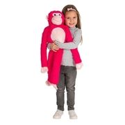 Minkšta beždžionė Softies Cheeky monkey Pink 75 cm