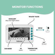 Babymoov YOO Moov Motorised Video Baby Monitor