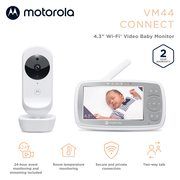 Mobili auklė Motorola VM44 Connect baby monitor