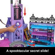Monster High Haunted High School Doll House with 35+ Pieces of Furniture and Accessories