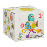 Sensory toy 8 in 1 Space busy cube toy