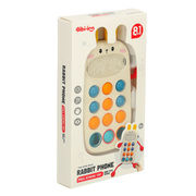 Montessori sensory toy for babies phone with buttons KX3606
