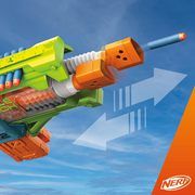 Motorized gun Nerf Elite Double Punch