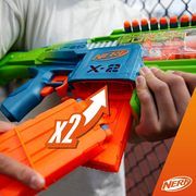 Motorized gun Nerf Elite Double Punch