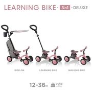 Multifunction bike Globber Learning Bike 3in1 Deluxe Pink