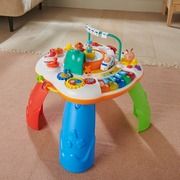 Muzikinis stalas Big Steps Activity Table Musical Learning Railway