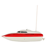 Remote controlled boat with remote control RC 4CH mini CP802, red KX9723_3