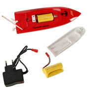 Remote controlled boat with remote control RC 4CH mini CP802, red KX9723_3