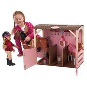 Our Generation stable for 46 cm dolls Horses Saddle Up Horse Stable and Accessories Playset (with defect)