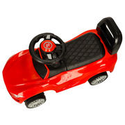 Paspiriamas automobilis su garsais ir šviesomis raudonas KX4411_2