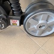 Paspiriamas motociklas FALK motociklas-paspirtukas Bud Racing, žalias (ekspozicinis, be ratų gaubtų "kalpokų") )