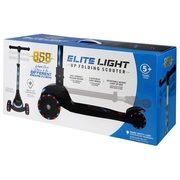 Paspirtukas 858 Elite LED Light Up Scooter Black Assortment