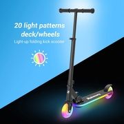 Rahmory Scooter Kick Folding Rainbow Lights (defective)