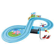 Peppa Pig pirmoji lenktynių trasa Carrera FIRST 63043 Peppa Pig - GranPrix