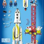 Playmobil 9488 Mars Mission Rocket With Launch Site
