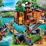 Playmobil  5557 Wild Life, Nuotykių namelis medyje