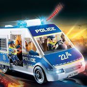 PLAYMOBIL CITY ACTION Police van with lights and sound, 70899