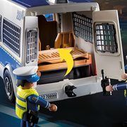 PLAYMOBIL CITY ACTION Police van with lights and sound, 70899