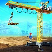 Playmobil kranas 5466 City Action su nuotoliniu valdymu